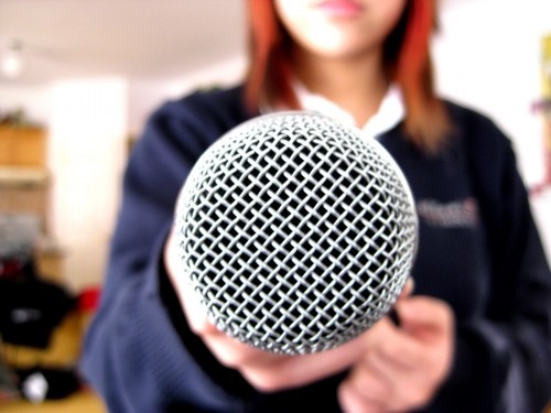 What an overnight bus has to do with women and power big microphone